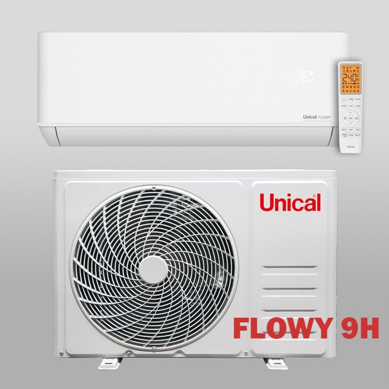 CONDIZIONATORE MONOSPLIT INVERTER FLOWY 9H UNICAL